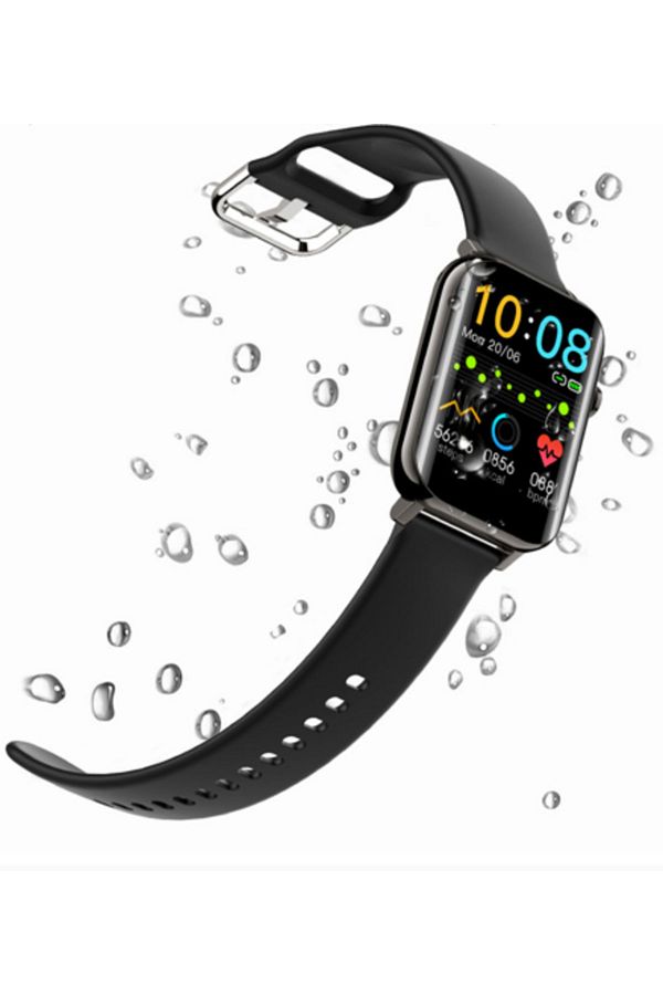 Xiaomi Kkj Smart Watch Black kkj smart watch black - Görsel 2