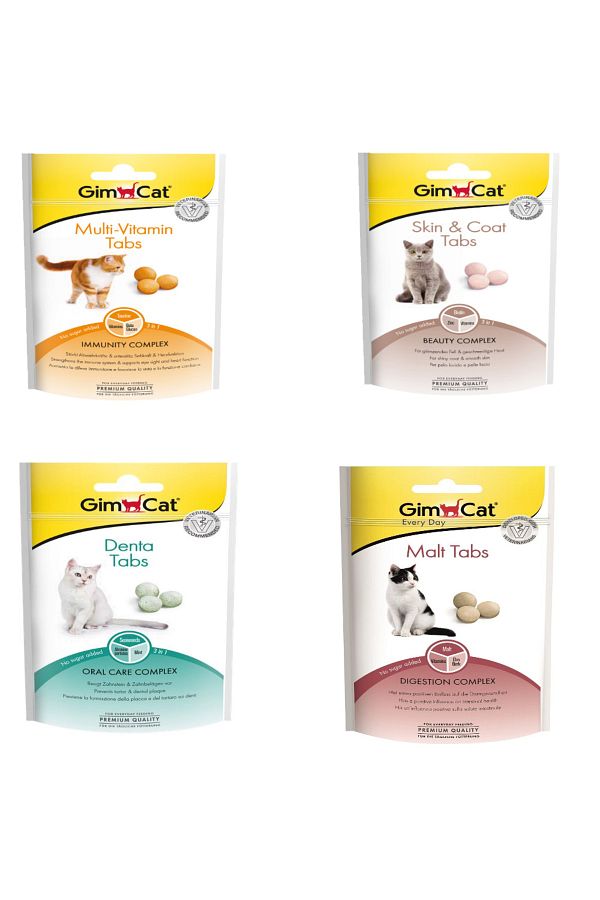 Multivitamin Ödül 40 gr Denta Tabs Skin Coat Malt Tabs Kedi Ödül Tableti 40 gr Bizim City Petshop