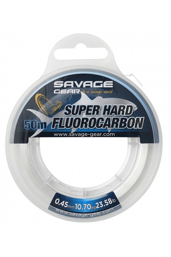 Super Hard Fluorocarbon 50 M 0.50 Mm 13.20 Kg 29.10 Lb Clear