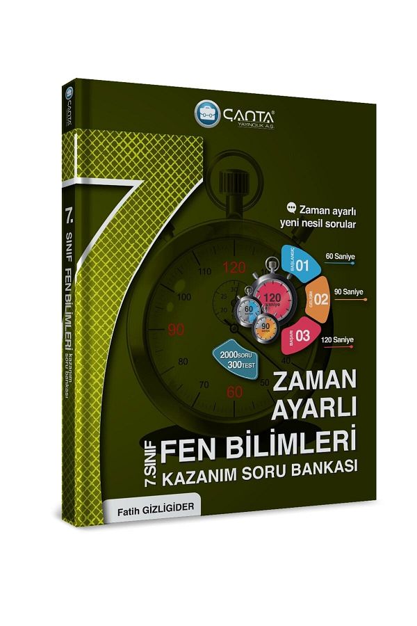 7.sınıf Fen Bilimleri Zaman Ayarlı Kazanım Soru Bankası