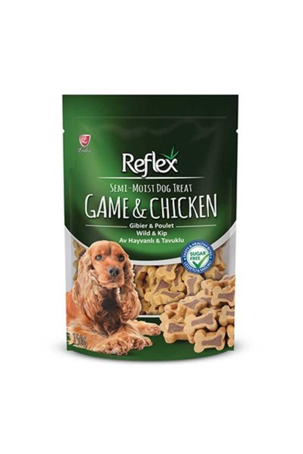 Game - Chicken Av Hayvanlı Ve Tavuklu Yarı Islak Köpek Ödülü 150 Gr