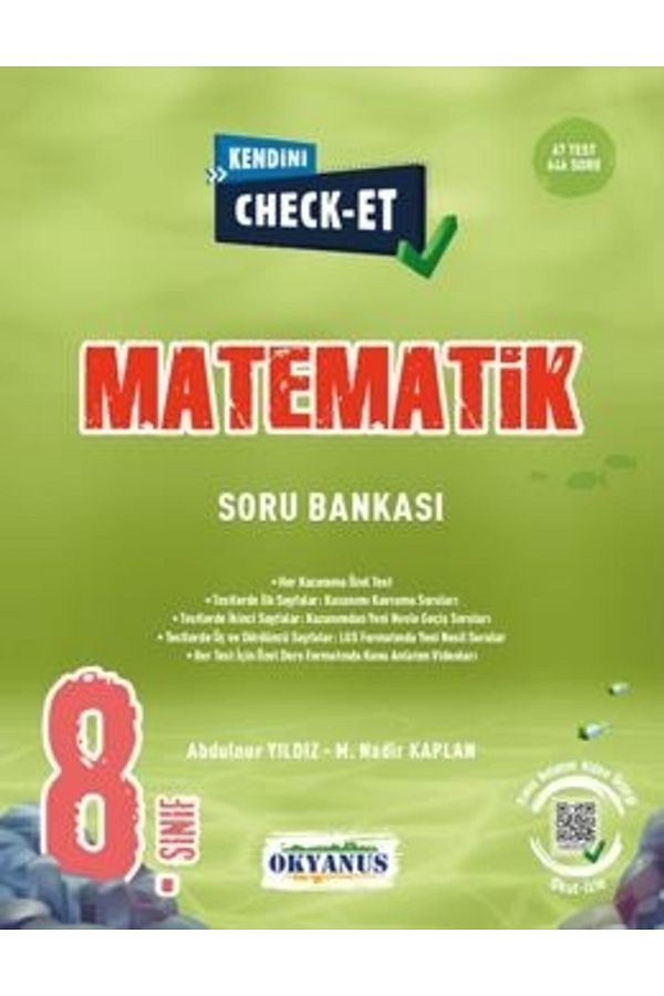 2023 8.sınıf Kendini Check - Et Matematik Soru Bankası