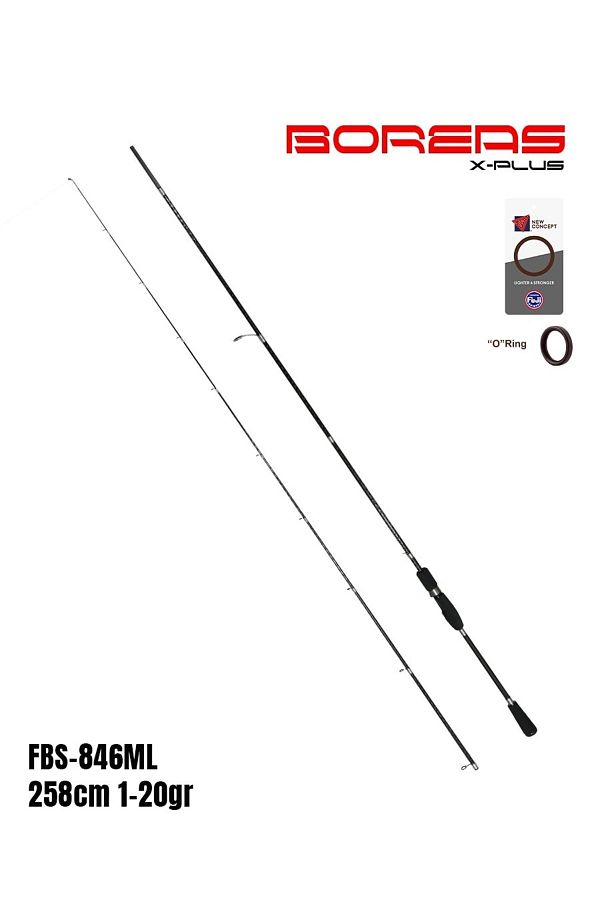 Boreas 258cm 1-20gr Lrf Kamışı Fbs-846ml (yeni Boreas)