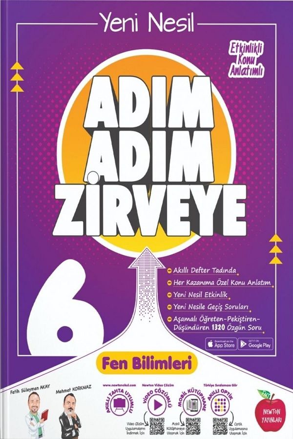 6.sınıf Adım Adım Zirveye Fen Bilimleri Soru Bankası
