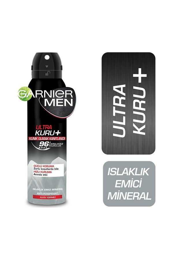 Garnıer Men Deo Ultra Kuru 150 ml