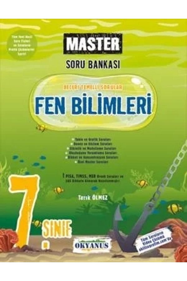 Okyanus 7.sınıf Master Fen Bilimleri Soru Bankası