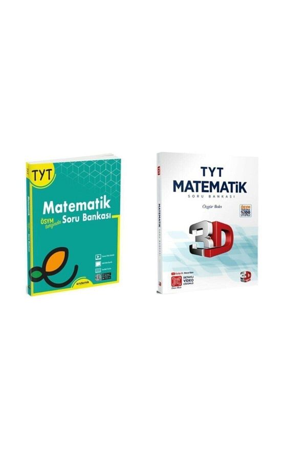2022 Tyt Matematik 3d Yayınları Tyt Matematik Soru Bankası Ikili Set 2022
