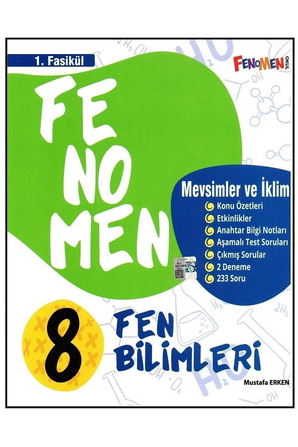 Fenomen 8. Sınıf Lgs Fen Bilimleri 1. Fasikül Konu Özetli Soru Bankası