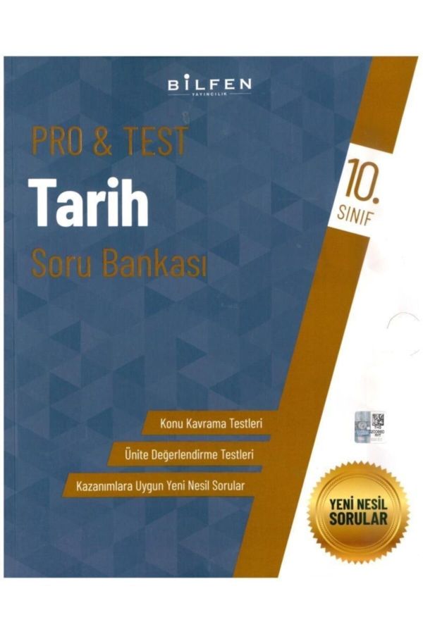 Bilfen Yayınları 10. Sınıf Pro&test Tarih Soru Bankası