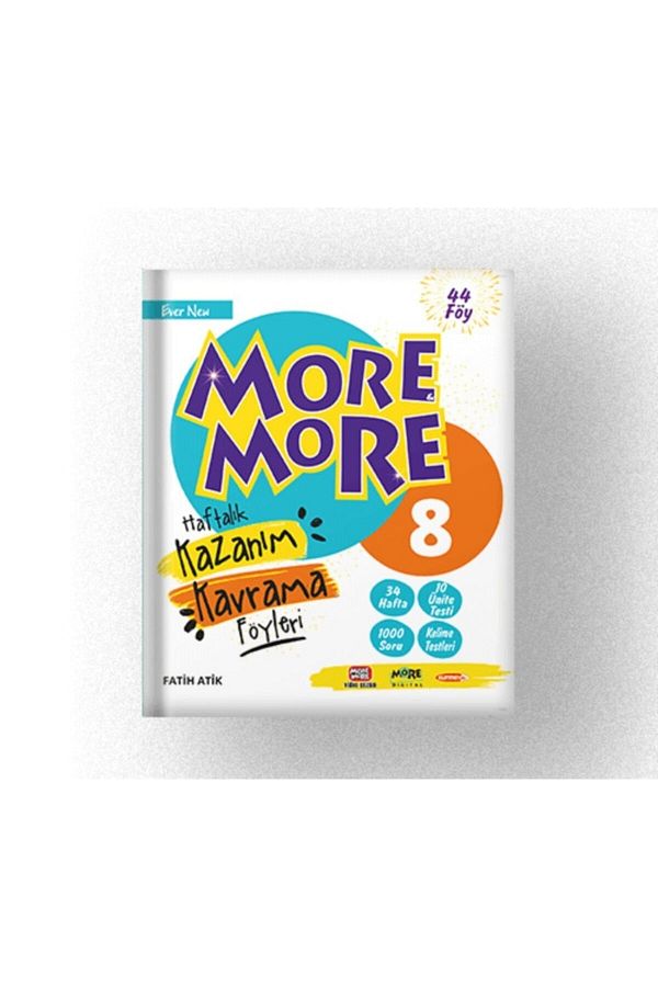 8.sınıf More More Haftalık Kazanım Kavrama Föyleri(44 FÖY)