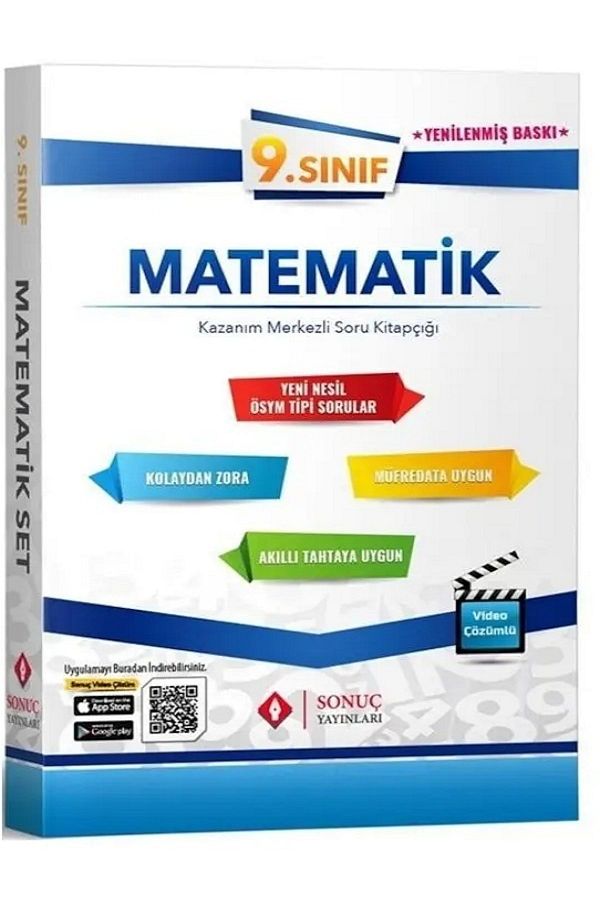 9. Sınıf Matematik Modüler Set Kazanım Merkezli Soru Bankası 2021-2022