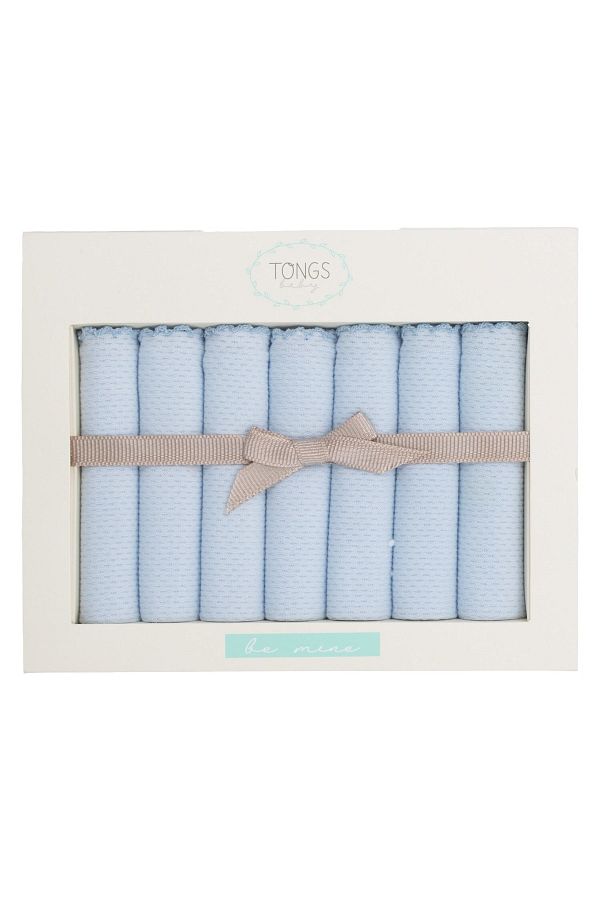 Jakarlı Bebek Ağız Mendili 20x20 Cm 3214