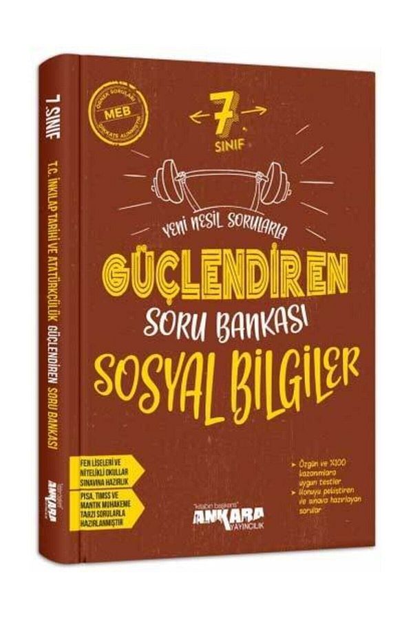 7.sınıf Güçlendiren Sosyal Bilgiler Soru Bankası