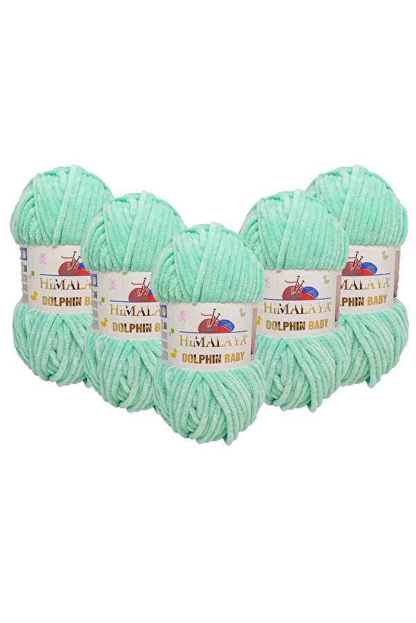 Dolphin Baby Kadife Ip 5'li Paket - 100 Gr. 120 Mt. - 80345