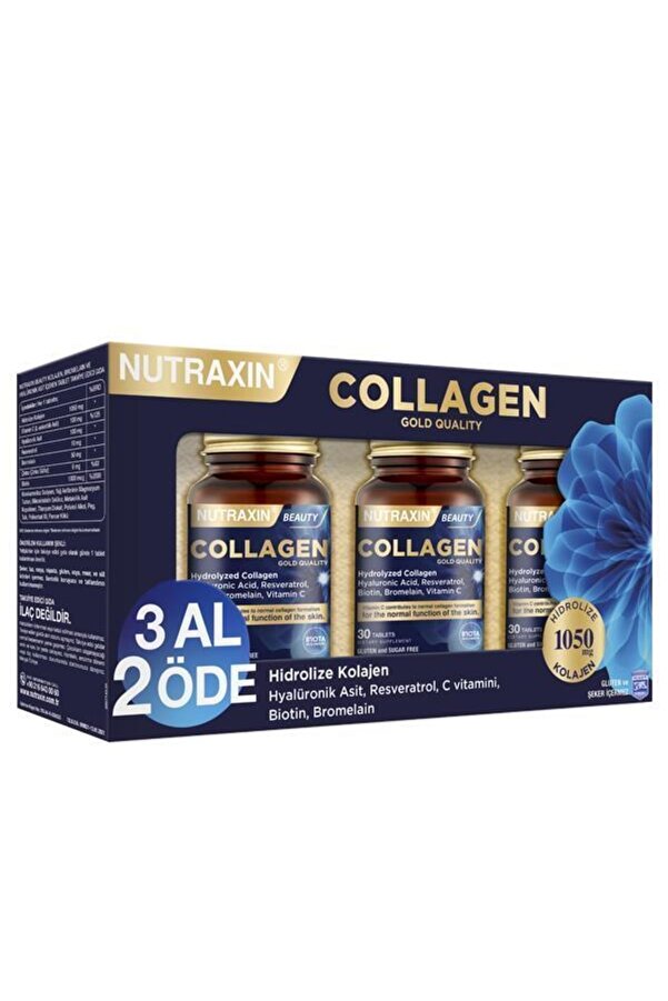 Beauty Gold Collagen 30 Tablet 3 Al 2 Öde