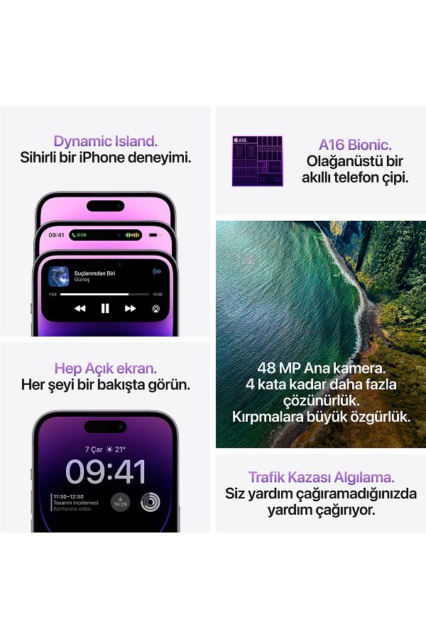 Apple iPhone 14 Pro 512 GB Altın - Görsel 9