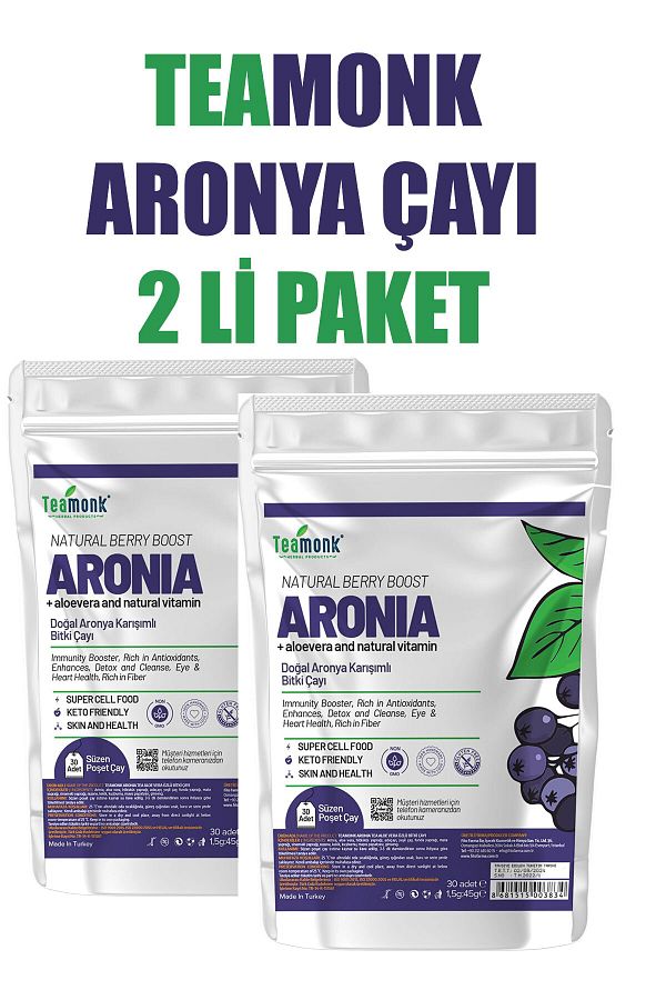 Aronia Çayı Aronya Çayı Detox Çayı 2 Li Paket