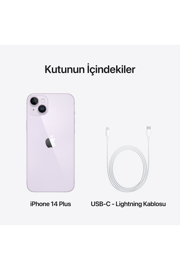 Apple iPhone 14 Plus 128 GB Mor - Görsel 10