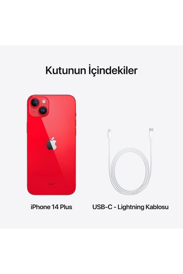 Apple iPhone 14 Plus 512 GB (PRODUCT)RED - Görsel 9