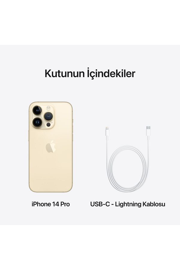 Apple iPhone 14 Pro 1 TB Altın - Görsel 8
