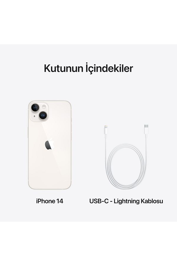 Apple iPhone 14 512 GB Yıldız Işığı - Görsel 10