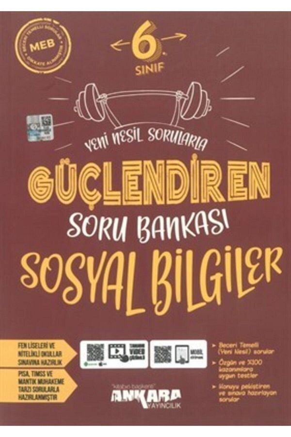 6. Sınıf Sosyal Bilgiler Güçlendiren Soru Bankası - Ankara