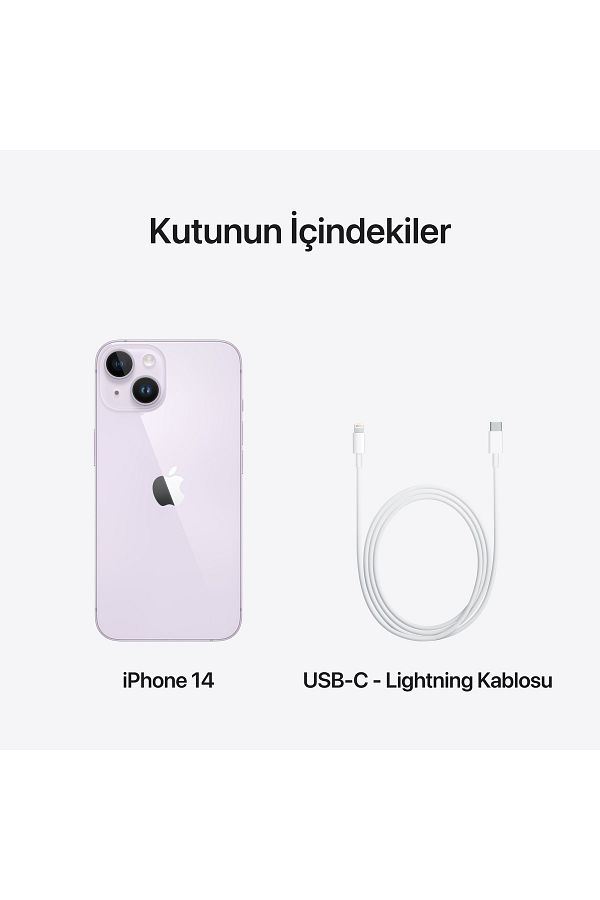 Apple iPhone 14 512 GB Mor - Görsel 10