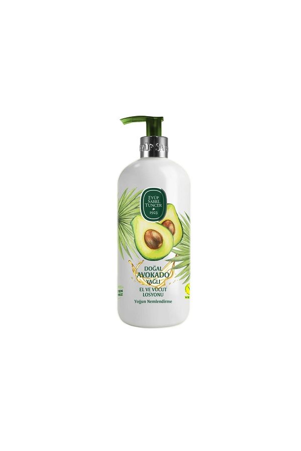 Doğal Avokado Yağlı El Ve Vücut Losyonu 500 ml