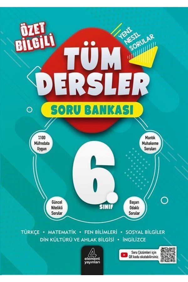 6. Sınıf Tüm Dersler Soru Bankası