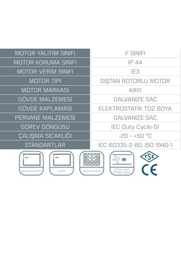 Kdaxis 200 Aksiyel Fan Elektik Pano Soğutma Duvar Pencere Montaj 680 Debi Agmair Agm Havalan_3