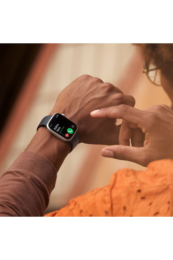 Apple Watch Series 8 GPS + Cellular 41mm Grafit Paslanmaz Çelik Kasa ve Grafit Milano Loop - Görsel 6