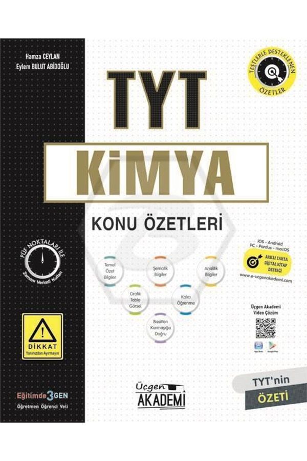 Tyt Kimya - Konu Özetleri