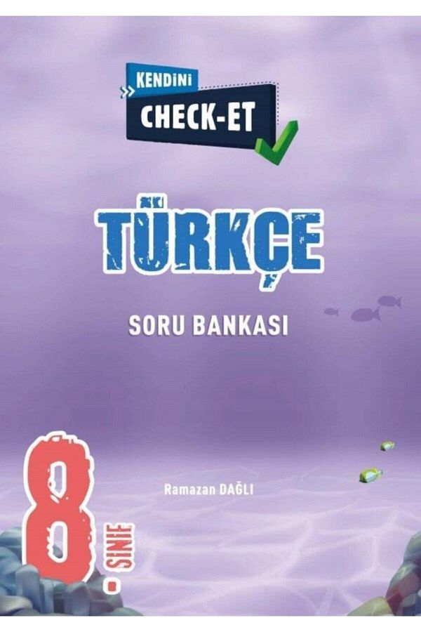 2023 8.sınıf Kendini Check - Et Türkçe Soru Bankası Güncel Kitap