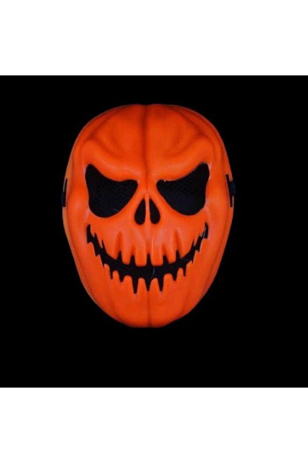Balkabağı Şeklinde Cadılar Bayramı Halloween Partisi Korku Maskesi Balkabağı Maske