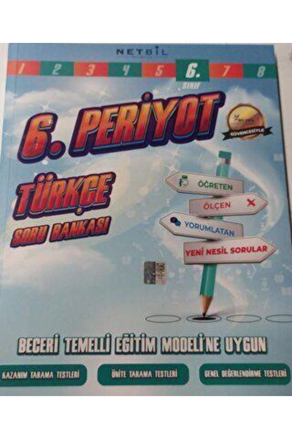 6. Sınıf Periyot Türkçe Soru Bankası Netbil Yayıncılık