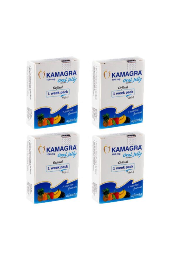 Kamagra Meyveli Jel 7 Ayrı Meyve Aromalı Vol-1 (4 KUTU)