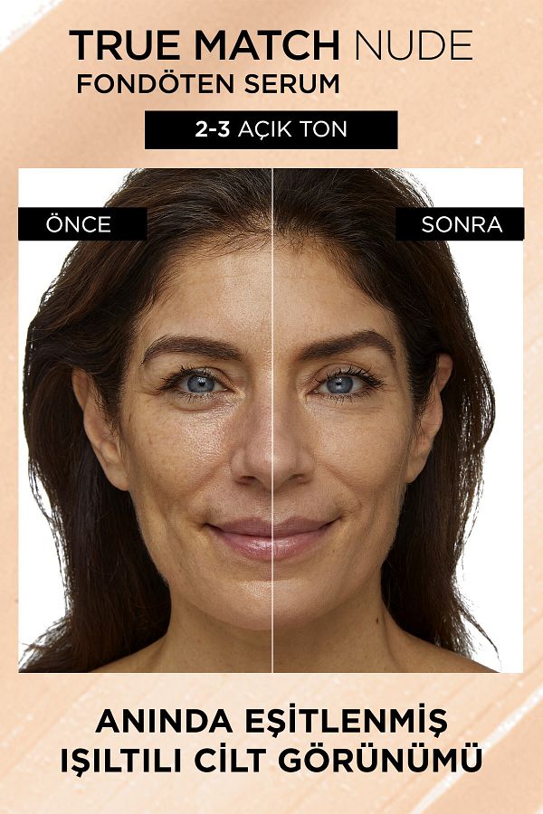 L'oréal Paris True Match Nude Fondöten Serum 2-3 Light_2