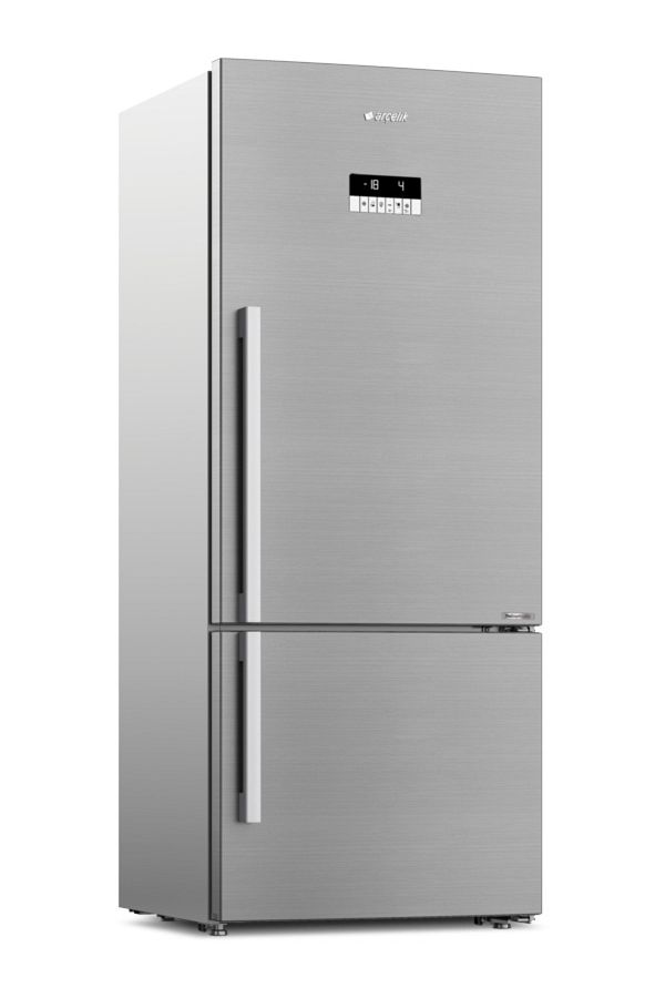 Arçelik Nofrost Buzdolabı, 532 L, Vitaminzone Ve Fullfresh+ Teknolojisi, Inox Renk, 274532 Eı