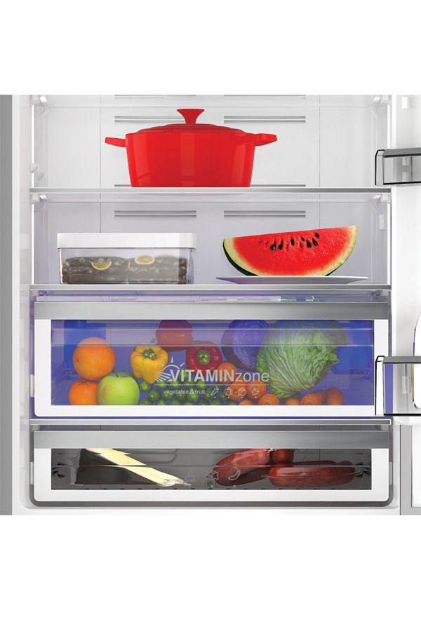 Arçelik Nofrost Buzdolabı, 532 L, Vitaminzone Ve Fullfresh+ Teknolojisi, Inox Renk, 274532 Eı - Görsel 6