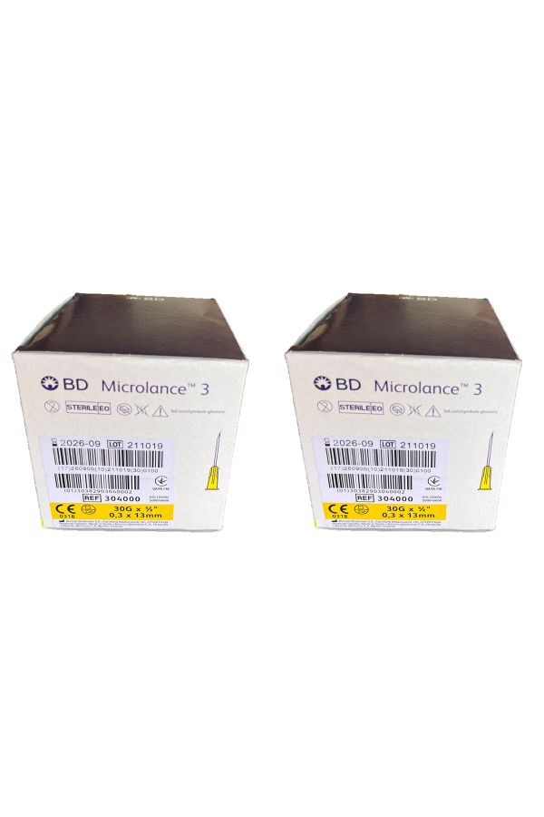 Bd Mıcrolance Mezoterapi Iğnesi 30g 0,3 X 13mm 2 Kutu (100 Adet)