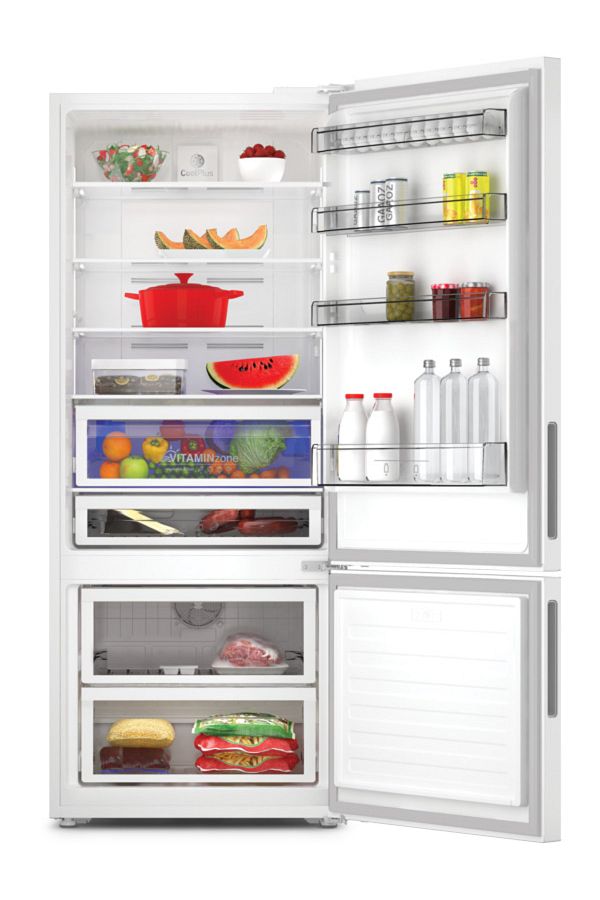 Arçelik No Frost Buzdolabı, 532 L, Vitaminzone Teknolojisi, Beyaz Renk, 274532 Mb 321547852888 - Görsel 4