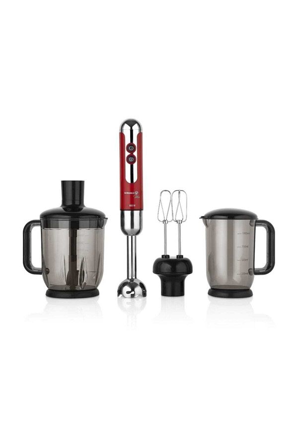 A447-10 Mia Mega Blender Set Kırmızı