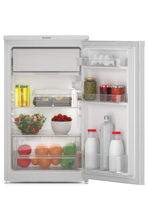 Arçelik No Frost Mini Buzdolabı, 85 L, Kapı Yönü Değiştirme Özelliği, Beyaz Renk, D 14790 Mb - Görsel 3