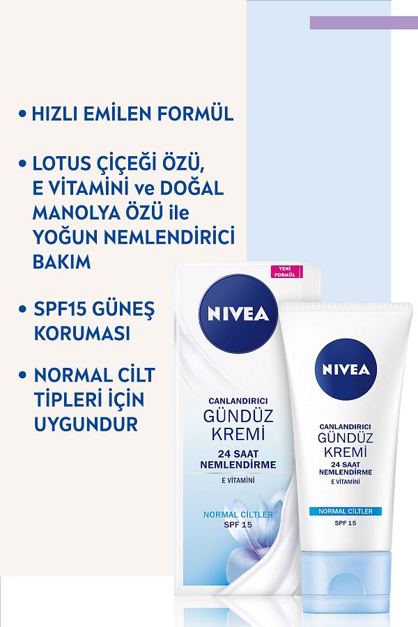 Essentials Canlandırıcı Ve Nemlendirici Gündüz Yüz Kremi 50ml,normal Ciltler,spf 15 Güneş Koruması_1