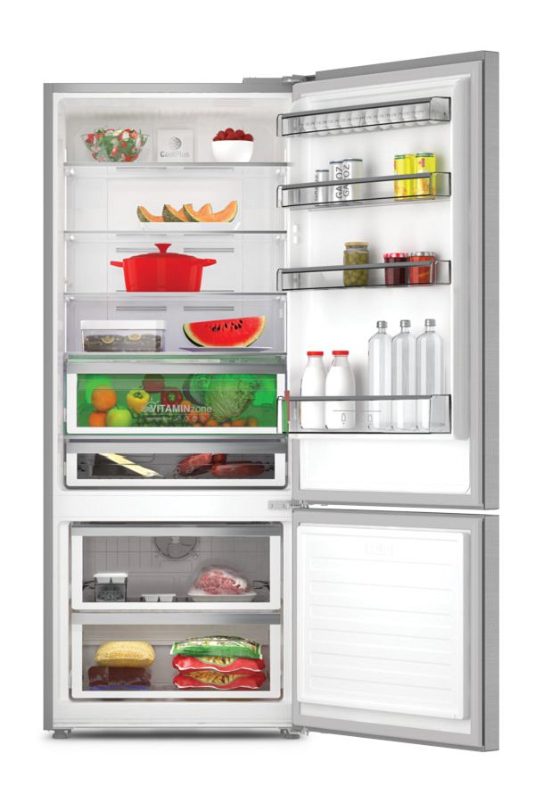 Arçelik Nofrost Buzdolabı, 532 L, Vitaminzone Ve Fullfresh+ Teknolojisi, Inox Renk, 274532 Eı - Görsel 3