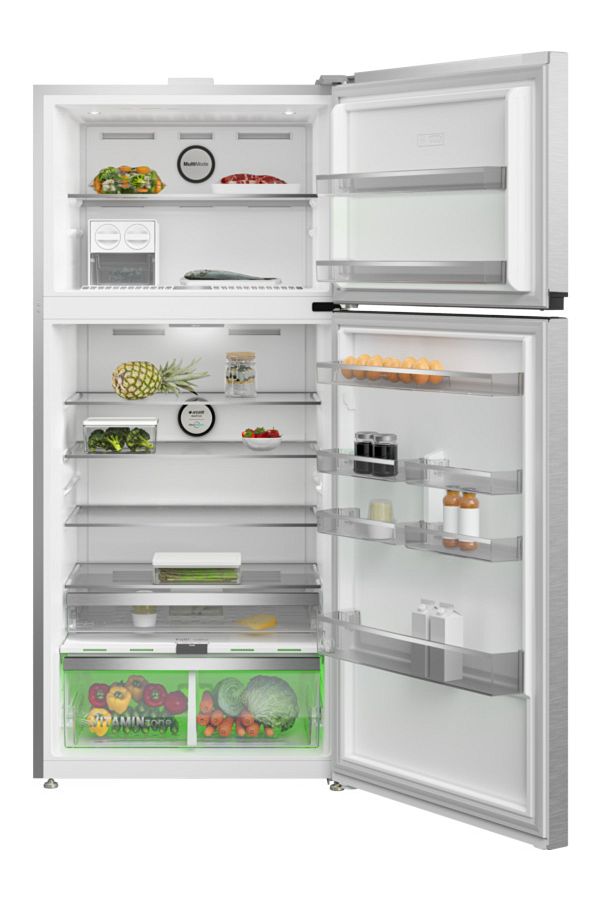 Arçelik No Frost Buzdolabı, 630 l Vitaminzone Ve Fullfresh+ Teknolojisi, Inox Renk, 583630 Eı - Görsel 3