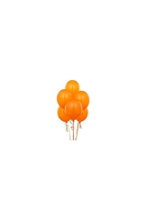 Cadılar Bayramı Halloween Turuncu Balon 25 Adet