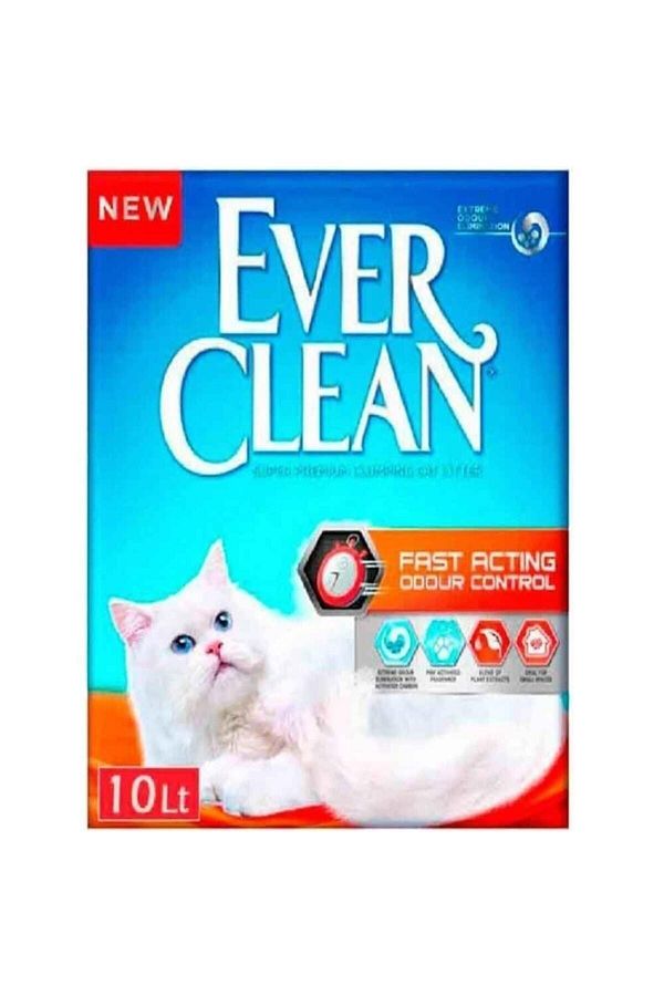 Fast Acting Doğal Bitki Özlü Hızlı Topaklanan Kedi Kumu 10lt