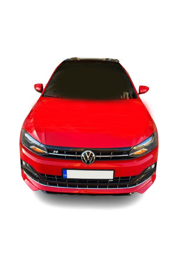Volkswagen Polo 2018 - 2020  Uyumlu Ön Ek Plastik
