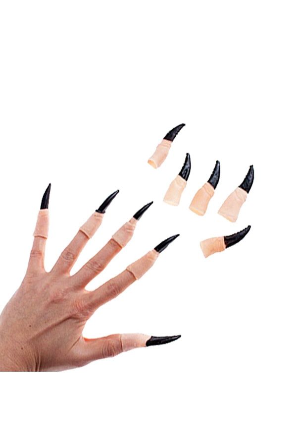 Halloween Cadı Tırnağı Lüks 10 Lu